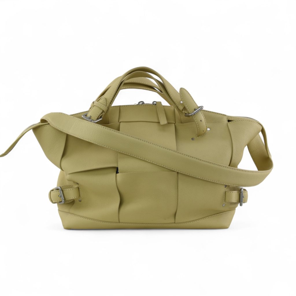 Bottega Veneta Maxi Arco Tool Tote Powder Leather